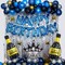 2 Pack 3.3x8.2 Feet Silver Foil Fringe Backdrop Curtains, Tinsel Streamers Birthday Party Decorations, Fringe Backdrop for Graduation, Baby Shower, Happy New Year, Disco Party